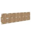 vidaXL Hoofdbord Met Kast met lade 3 pcs Artisan Eiken Bewerkt hout