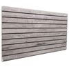 vidaXL Wandpanelen 5 st 100 x 50 cm Grijs EPS-schuim
