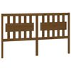 vidaXL Hoofdbord 155,5x4x100 cm massief grenenhout honingbruin