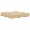 vidaXL Buiten bankkussen 2 pcs Beige Polyester