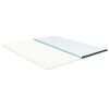 vidaXL Boxspringtopmatras 200x180x5 cm medium zacht
