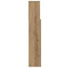 vidaXL Hoofdeinde kas Artisan Eiken 220 x 19 x 101,5 cm Bewerkt hout