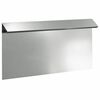 vidaXL Slakkenhekje 16 st 50 x 3,5 x 25 cm Gegalvaniseerd staal zilver