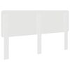 vidaXL Hoofdbord Wit 180 cm Bewerkt hout