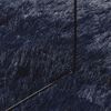 vidaXL Hoogpolig vloerkleed NAVARRA 160x160 cm polyester marineblauw