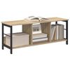 vidaXL Boekenkast Sonoma Eiken 102 x 32 x 40,5 cm Bewerkt hout