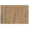 vidaXL Hoofdbord Met Kast met lade 3 pcs Artisan Eiken Bewerkt hout