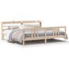 vidaXL Bedframe met hoofdbord massief grenenhout 180x200 cm