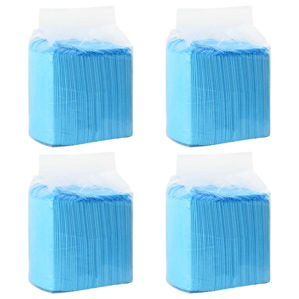 vidaXL Trainingspad voor Huisdieren 200 pcs Blauw en Wit 120 x 80 cm