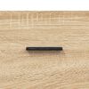 vidaXL Hoge kast 69,5x34x180 cm bewerkt hout sonoma eikenkleurig