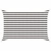 vidaXL Zonneschaduwzeil Lichtgrijs en wit. 2 x 3 m HDPE