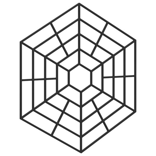 vidaXL Vijverbeschermers 40 st polypropeen zwart