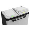 Keter Recyclingkast Split Premium 92 cm grijs en zwart