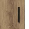 vidaXL Badkamerkast Artisan Eiken 65 x 33 x 60 cm Bewerkt hout
