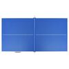 vidaXL Tafeltennistafel 152x76x66 cm met net 152x76x66 cm blauw
