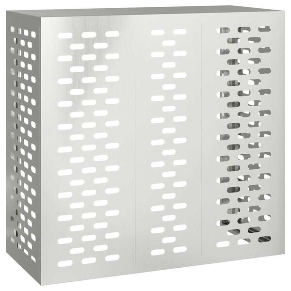 vidaXL Airconditioner hoes Zilver 110 x 50 x 105 cm
