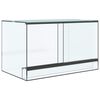 vidaXL Terrarium met opslag Transparant 50 x 30 x 30 cm Glas