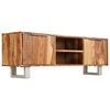 vidaXL Tv-meubel 118x30x40 cm acaciahout met honing afwerking
