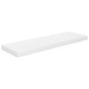 vidaXL Wandschappen zwevend 4 st 80x23,5x3,8 cm MDF hoogglans wit