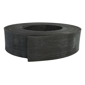 Nature Borderrand 7 mm 14cmx10m zwart