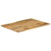 vidaXL Tafelblad met natuurlijke rand 110x80x3,8 cm massief mangohout