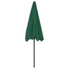 vidaXL Strandparasol 200x125 cm groen