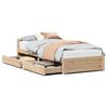 vidaXL Bedframe zonder matras massief grenenhout 90x190 cm