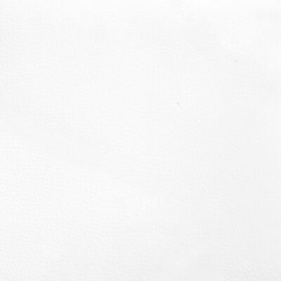 vidaXL Hoofdbord met randen 83x23x78/88 cm kunstleer wit
