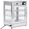 vidaXL Voedselwarmer elektrisch gastronorm 600 W roestvrij staal