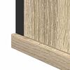 vidaXL Badkamermeubelset met plank 3 pcs Sonoma Eiken Bewerkt hout