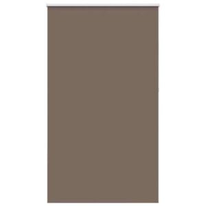 vidaXL Rolgordijn verduisterend koffie 125x210 cm stofbreedte 121,6 cm