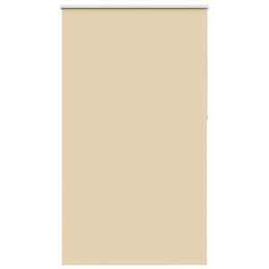 vidaXL Rolgordijn verduisterend 120x230 cm stofbreedte 116,6 cm beige
