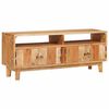vidaXL Opslagkasten Bruin 110 x 30 x 45 cm Massief Mango Hout