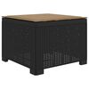 vidaXL E&eacute;npersoons Tuinbank met Kussen Rattan Look PP Antraciet