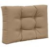 vidaXL Buiten bankkussen 3 pcs Taupe Polyester