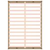 vidaXL Bedframe massief hout honingbruin 150x200 cm