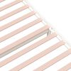 vidaXL Bedframe massief hout wit 90x190 cm