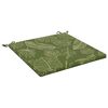 vidaXL Zitkussens SOEST 100% Polyester Bladontwerp 60 x 60 x 3 cm