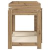 vidaXL Bunk Bed voor Kinderen Artisan Eiken 80 x 160 cm Bewerkt hout