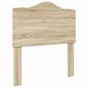 vidaXL Hoofdbord Sonoma Eiken Bewerkt hout