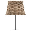 vidaXL Lampenkap Ø20x15 cm wicker bruin