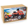 Smoby Kinderspeelgoedtractor met aanhanger Farmer XL rood