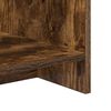 vidaXL TV-standaard Gerookt eiken 102 x 35 x 45 cm Bewerkt hout