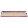 vidaXL Trapmatten 15 st 65x21x4 cm Violet Rechthoekige Rand