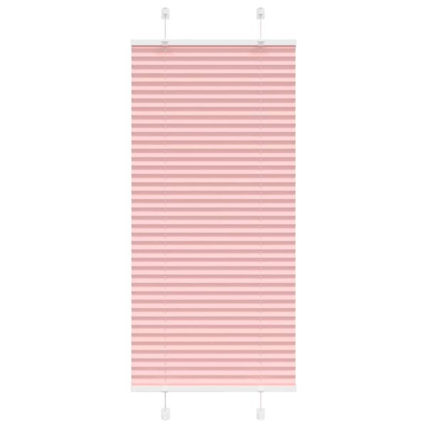 vidaXL Pliss&eacute; rolgordijn 60x150 cm stofbreedte 59,4 cm polyester roze