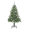 vidaXL Kerstboom met 300 LED met standaard Groen 180 cm PVC