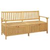 vidaXL Opslagbank 2 -Seater 170 x 63 x 84 cm Massief Acacia