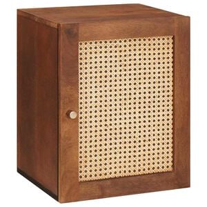 vidaXL Badkamerkast Bruin 38 x 33,5 x 48 cm Bewerkt hout