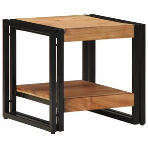 vidaXL Salontafel Bruin 40 x 40 x 38 cm Massief Acaciahout