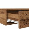 vidaXL Bedlades met lade Oudhout 200 x 36,5 x 16,5 cm Bewerkt hout